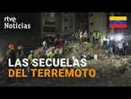 TERREOMOTO EN VENEZUELA | Se centran los esfuerzos en los supervivientes y la retirada de escombros