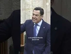 Juanma Moreno reconoce el genocidio en Gaza durante una sesión del Parlamento andaluz #JuanmaMoreno