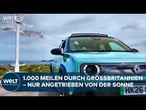 SOLARSTROM: Mit dem Renault 1.000 Meilen durch Großbritannien – nur Sonnenenergie