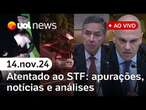 Atentado com bombas ao STF: Moraes era alvo; ministros condenam e futuro de anistia 8/1 | UOL News