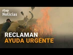 LUCHA CONTRA EL FUEGO EN LEÓN: Más de 800 EVACUADOS con un INCENDIO de 1.000 HECTÁREAS | RTVE