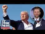 ‘I’ve never had more respect for a person in my life’: Eric Trump on his father