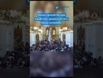 Diácono repreende apoiadores de Ciro Gomes e Elmano após tumulto dentro de igreja em Barbalha, no CE