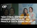 Pivô de crise entre Michelle e Flávio, Priscila Costa reage a saída de ex-primeira-dama