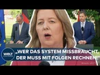 SOZIALBETRUG: „Wer das System missbraucht, der muss mit Folgen rechnen!“ Bas kündigt Aktionsplan an!