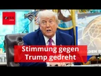 Vor aller Augen hat die Verzwergung des Donald Trump begonnen