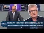 DEUTSCHLAND: Friedrich Merz' Regierungserklärung hat "große Löcher", sagt HANS-ULRICH JÖRGES