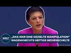 DEUTSCHLAND: Wahl-Hammer! Wagenknecht zweifelt an Ergebnis! BSW kündigt rechtliche Schritte an