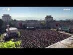 Mondiali, i tifosi turchi guardano la partita da MAXISCHERMI nei siti simbolo del Paese