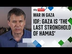 Israel's operation to occupy Gaza City will be 'complicated'