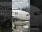 Lufthansa plane collapses at German airport gate