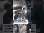 4 year old rescued from Venezuela earthquake rubble
