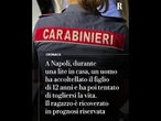 A Napoli un padre accoltella il figlio dodicenne e tenta di togliersi la vita