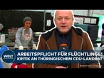 ARBEITSPFLICHT FÜR FLÜCHTLINGE: „Es gibt zwei Lesarten!“ CDU Landrat setzt AfD-Vorschlag um