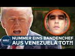 TÖDLICHER LUFTANGRIFF IN VENEZUELA: Trump meldet Tod des gefürchteten Tren-de-Aragua-Chefs!