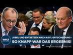 BUNDESTAG: Merz setzt sich durch - Parlament nimmt Antrag zur Verschärfung der Asylpolitik an