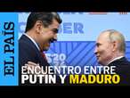 El encuentro entre Putin y Maduro: 