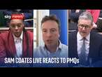 PMQs live | Watch along with Sam Coates reaction and commentary