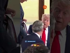 Trump recebe camisa da seleção alemã durante cúpula do G7