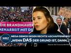 DEMOS GEGEN RECHTS: CDU-Brandmauer zur AfD gefallen? Luisa Neubauer äußert sich zu Aschaffenburg