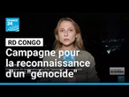 Campagne à l'ONU pour la reconnaissance d'un "génocide" contre les Congolais • FRANCE 24