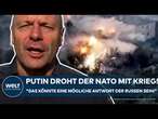 UKRAINE-KRIEG: Putin-Drohung gegen NATO? 