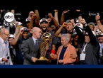 Knicks defeat Spurs, clinching 1st NBA championship in 53 years
