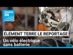 Elle roule en vélo électrique… sans batterie • FRANCE 24