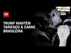 EUA mantêm tarifaço à carne brasileira com o menor rebanho em meio século | CNN NOVO DIA
