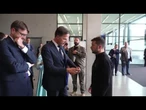 Zelensky incontra il Primo Ministro dei Paesi Bassi Rutte a Berlino