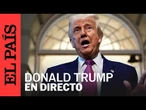 DIRECTO | Donald Trump da un anuncio junto al Secretario de Defensa | EL PAÍS