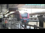 Inaugurata livrea del treno Roma-Fiumicino Leonardo Express per Cucina Italia Unesco, lo speciale
