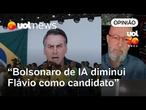 Bolsonaro de IA faz de Flávio candidato fantoche do pai, diz Josias