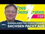 FDP: „Endzeitstimmung“ | Nach verheerenden Wahlen - Ehemaliger FDP-Vorsitzender Sachsen packt aus