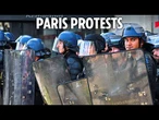 LIVE: Protesters and police clash at May Day protests in Paris