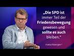 Ralf Stegner und Sarah Pagung über den Krieg in Ukraine und die Friedensbewegung | maischberger