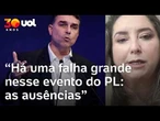 Convenção do PL será marcada pelas ausências e não pelos discursos em apoio a Flávio | Tatiana Farah