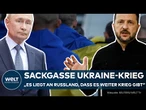 RUSSLAND-UKRAINE-KRIEG: „Druck auf Putin reicht nicht aus für eine ernsthafte Gesprächsbereitschaft“