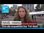 Tirs de roquettes sur Tel Aviv : un homme de 40 ans légèrement blessé • FRANCE 24