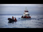 L'équipage du navire Frontex qui a coulé au large de Lesbos est sain et sauf