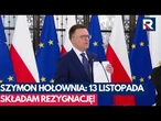 PILNE! Hołownia: 13 listopada składam rezygnację!