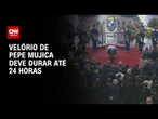 Cortejo fúnebre de Mujica chega ao ponto final no Palácio Legislativo | BASTIDORES CNN