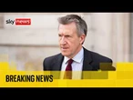 Dan Jarvis appointed as Defence Secretary after Healey quits