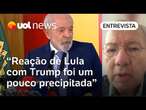 Lula se precipitou ao ameaçar retaliar Trump e taxar os EUA, diz ex-embaixador Rubens Barbosa