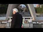 Il Presidente Mattarella al Memoriale della Pace di Hiroshima