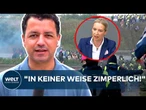 ERFURT IM AUSNAHMEZUSTAND: "Auf Leute gestürzt!" AfD-Parteitag beginnt unter massivem Polizeischutz!
