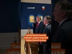 Em visita a museu, Donald Trump interage com inteligência artificial de ex-presidente