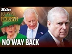Prince Andrew is crushed he’s been booted from the royals, but he’s shown a total lack of class