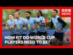 How fit do World Cup footballers need to be? | BBC News