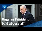 Ungarn: Parlament stimmt für Absetzung von Präsident Sulyok